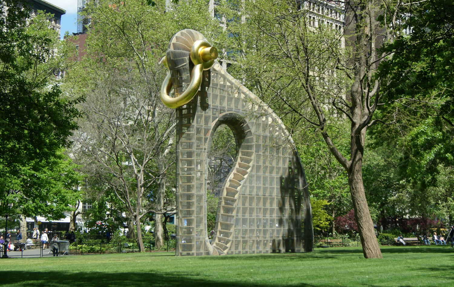 Big Bling in Madison Square Park
