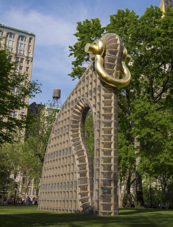 Big Bling in Madison Square Park, New York