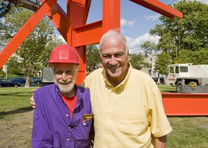 David Pincus and Mark di Suvero