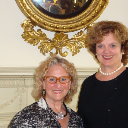 aPA Executive Director Penny Balkin Bach attends a luncheon with First Lady Susan Corbett at the Governor's residence in Harrisburg