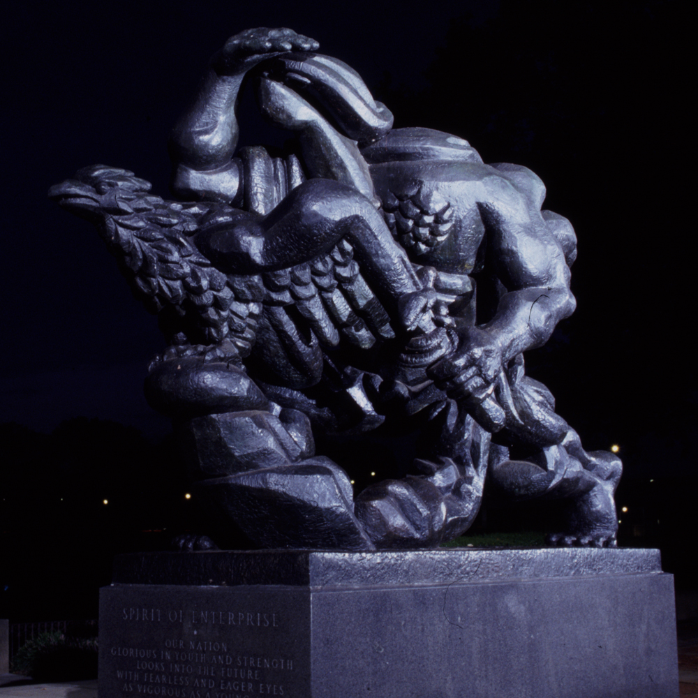 Kelly Drive Sculpture Illumination Project Association for Public Art