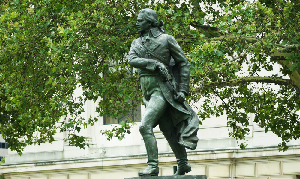 Lorenzo Gonzalez's statue of Francisco de Miranada