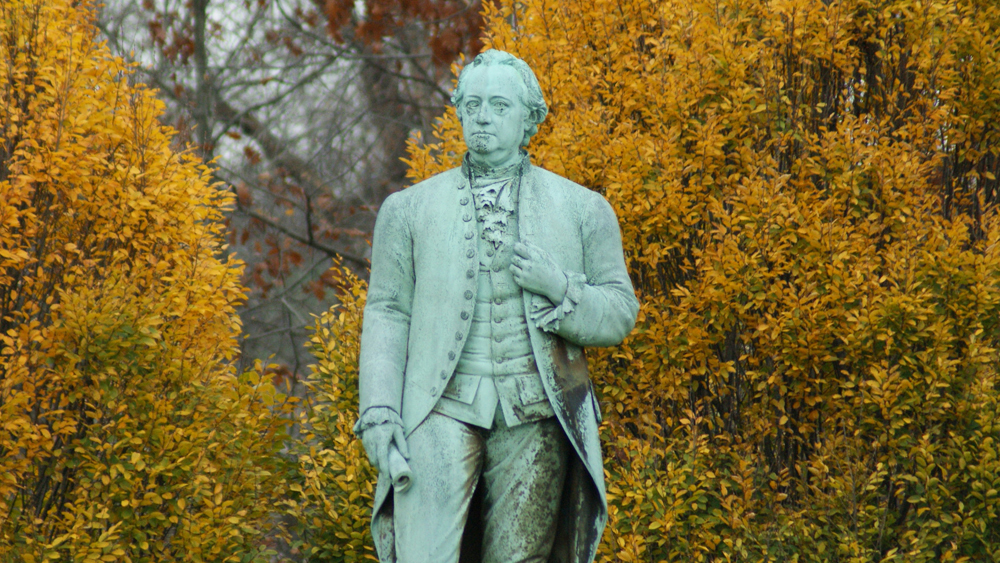 Goethe statue