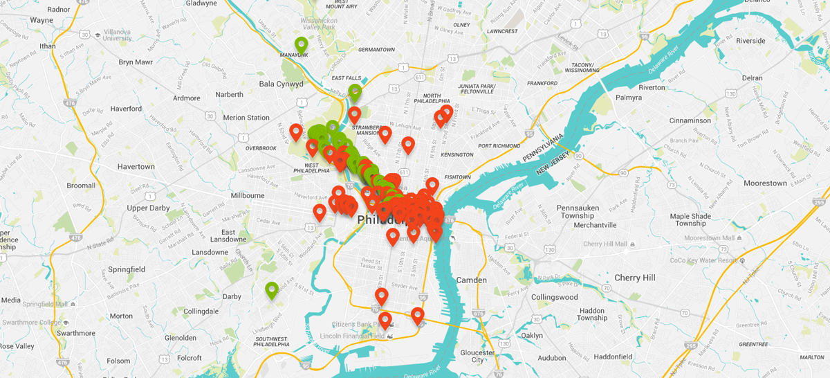 Interactive Public Art Map