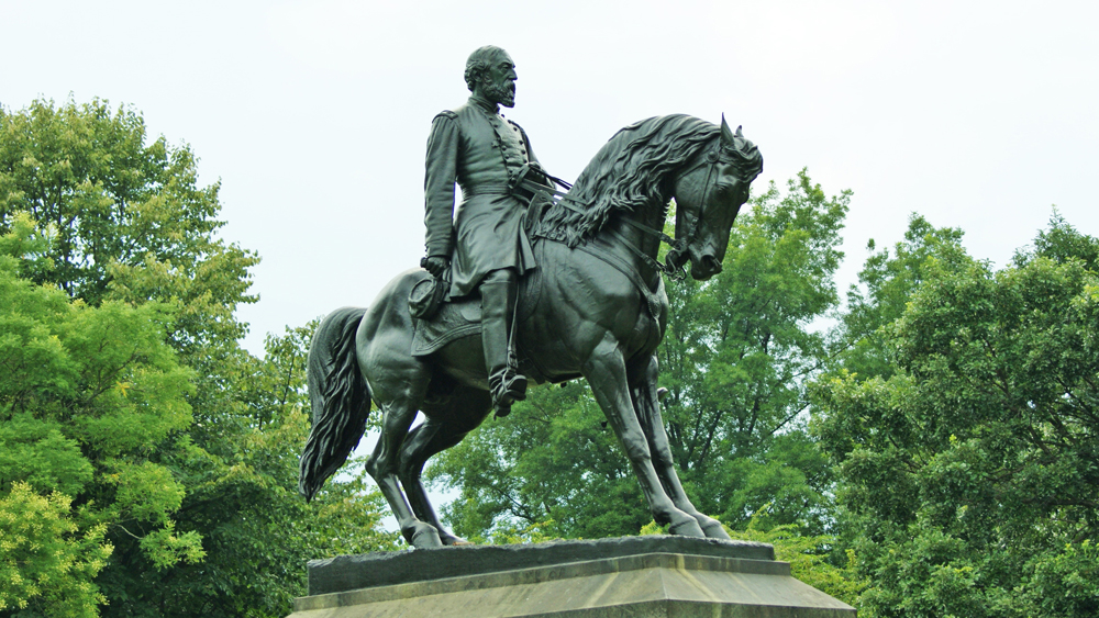 Major General George Gordon Meade sculpture in Faimount Park