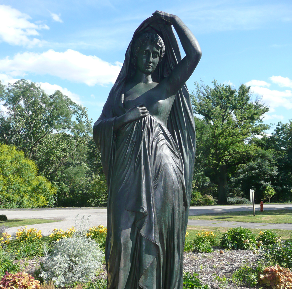 Edward Stauch's "Night" sculpture
