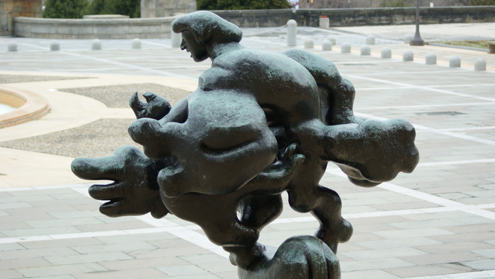 Prometheus Strangling the Vulture