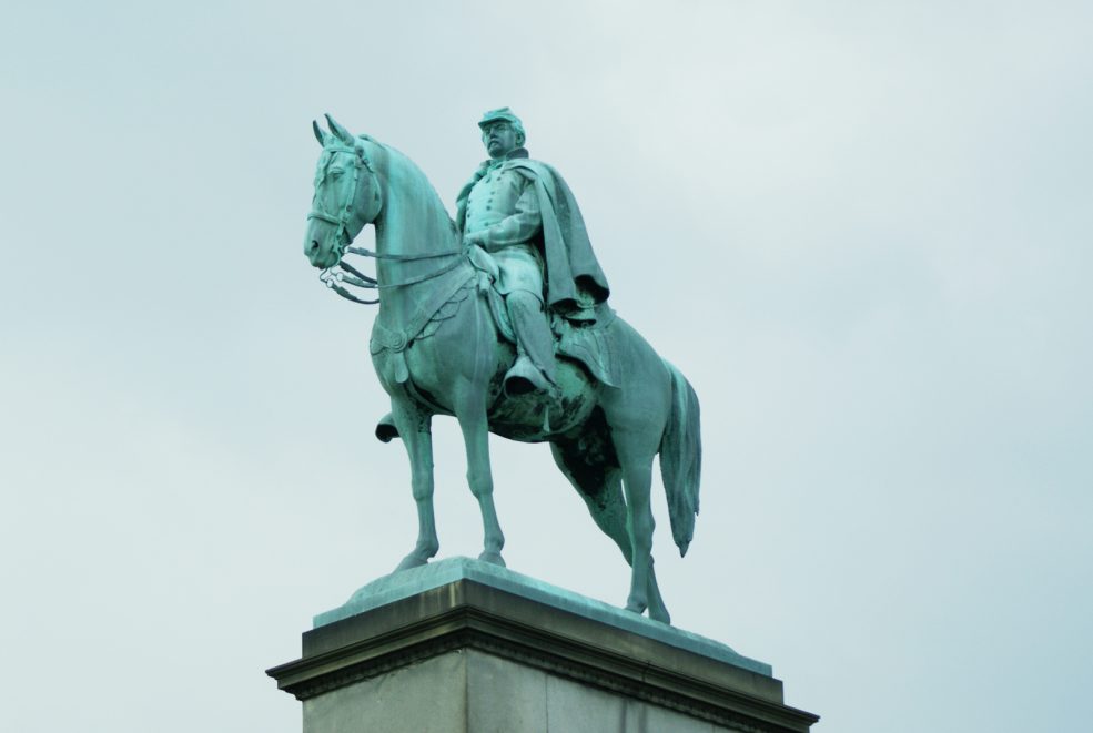 <em>Major General George B. McClellan</em> by Edward C. Potter (1857-1923). Photo Caitlin Martin © 2013 for the Association for Public Art.