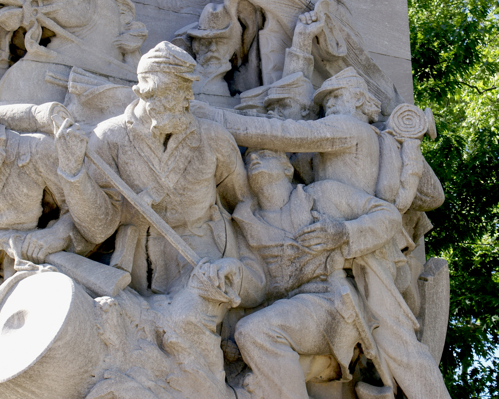 Civil War Soldiers and Sailors Memorial by Hermon Atkins MacNeil