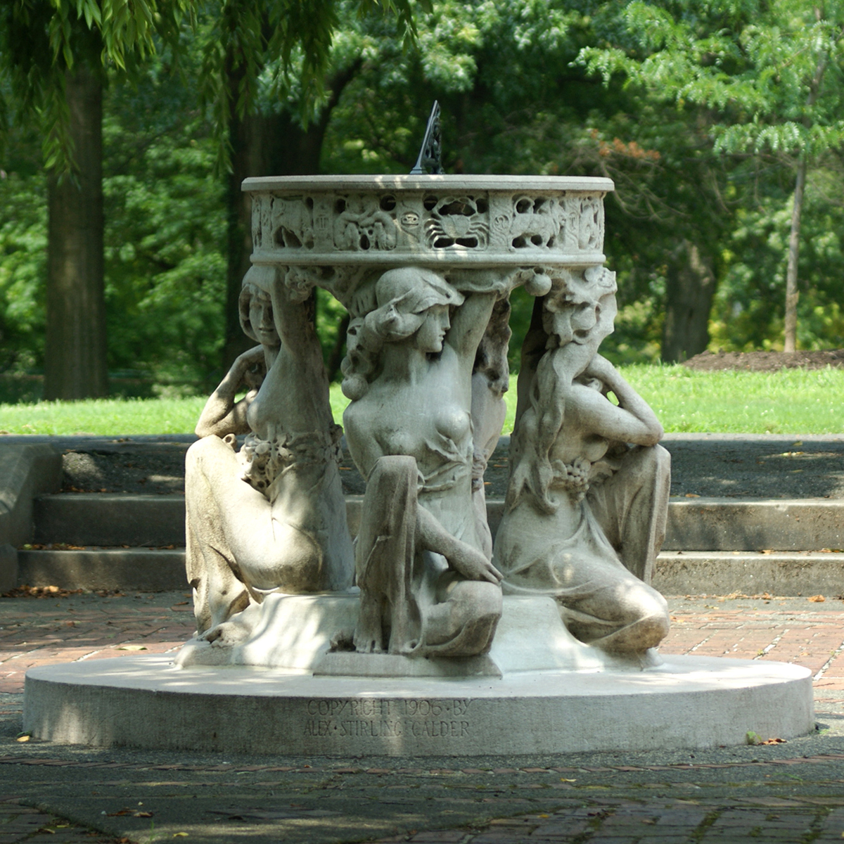 Sundial by Alexander Stirling Calder