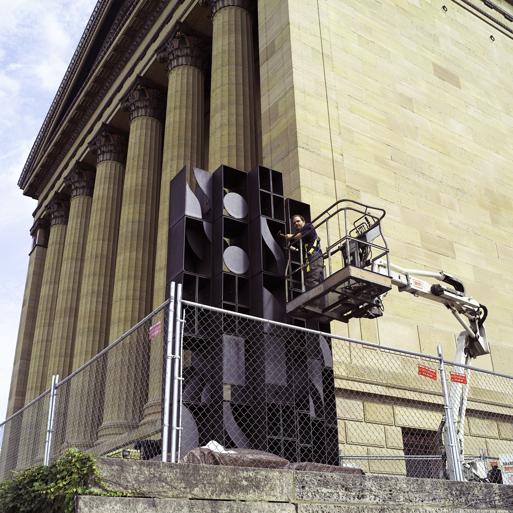Conservation of "Atmosphere and Environment XII" by Louise Nevelson