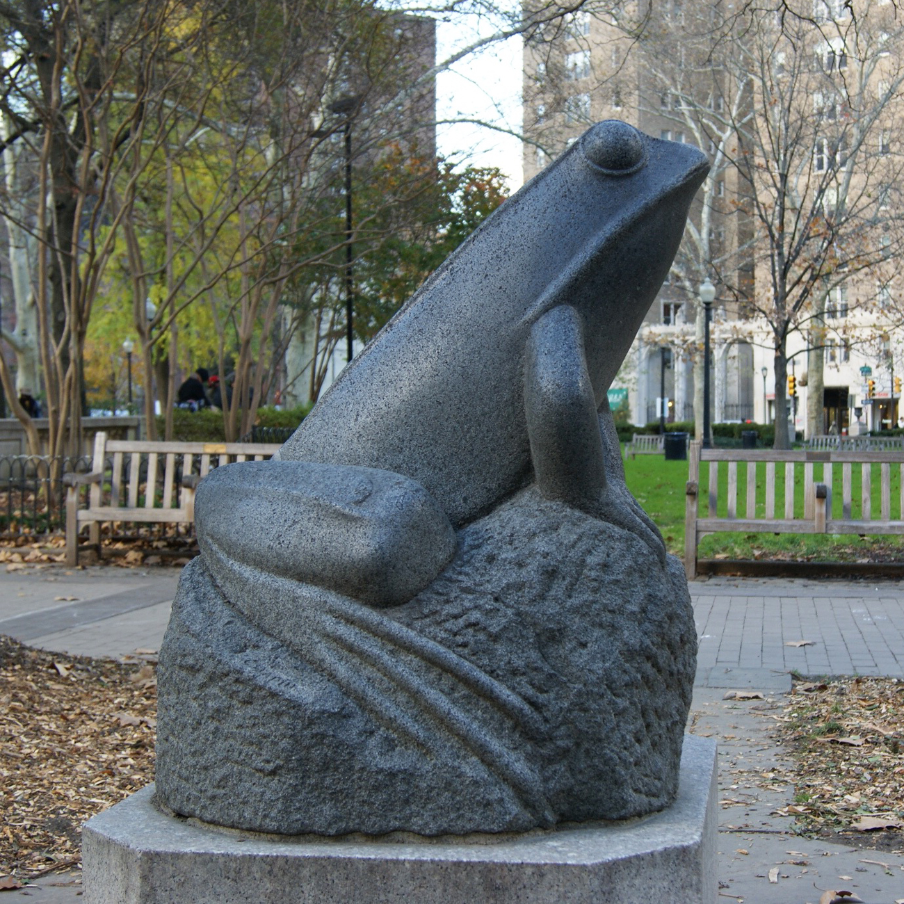 Giant Frog Association For Public Art