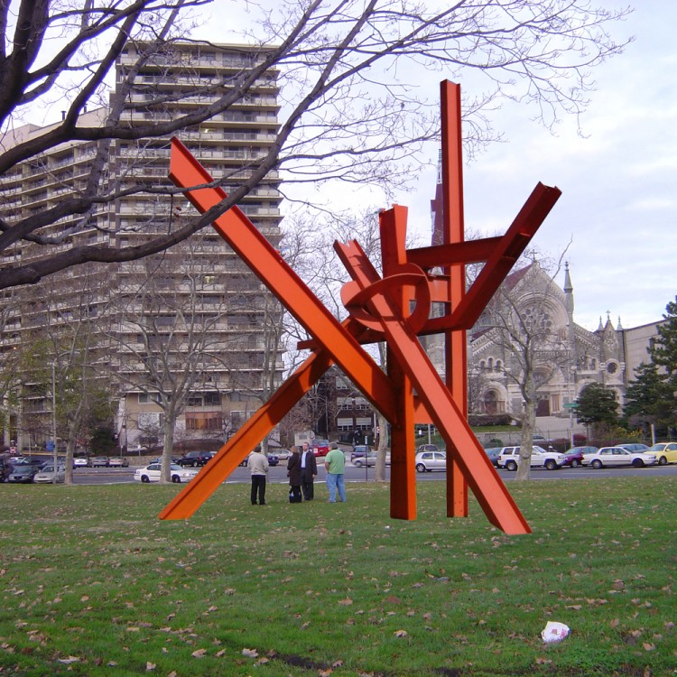 Mark di Suvero's Iroquois for Philadelphia Association for Public Art