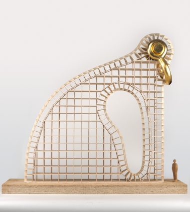 Martin Puryear's Big Bling sculpture