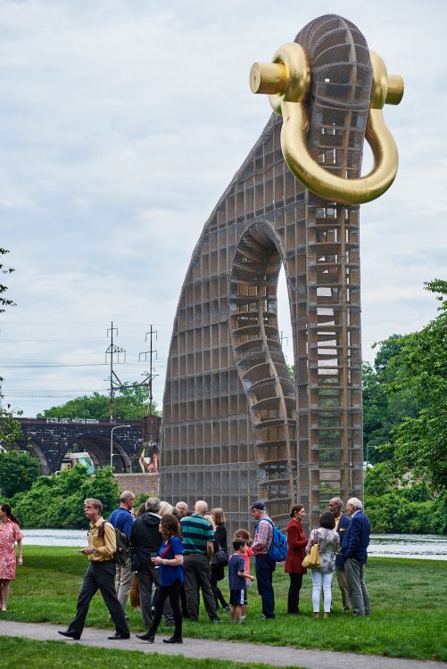 Big Bling Public Celebration
Kelly Drive
for the Association for Public Art
June 8, 2017