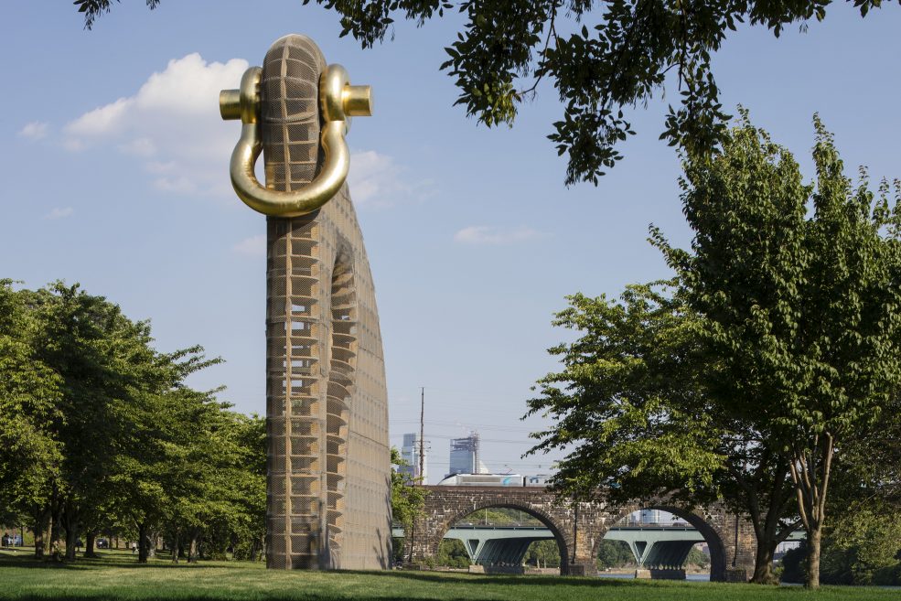 Martin Puryear, <em>Big Bling</em>, 2016. Collection of the artist, courtesy of Matthew Marks Gallery © Martin Puryear. Photo James Ewing Photography © 2017 for the Association for Public Art.