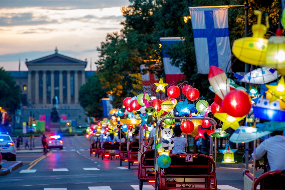 <em>Cai Guo-Qiang: Fireflies</em> (2017). Photo Jeff Fusco Photography © 2017 for the Association for Public Art. 