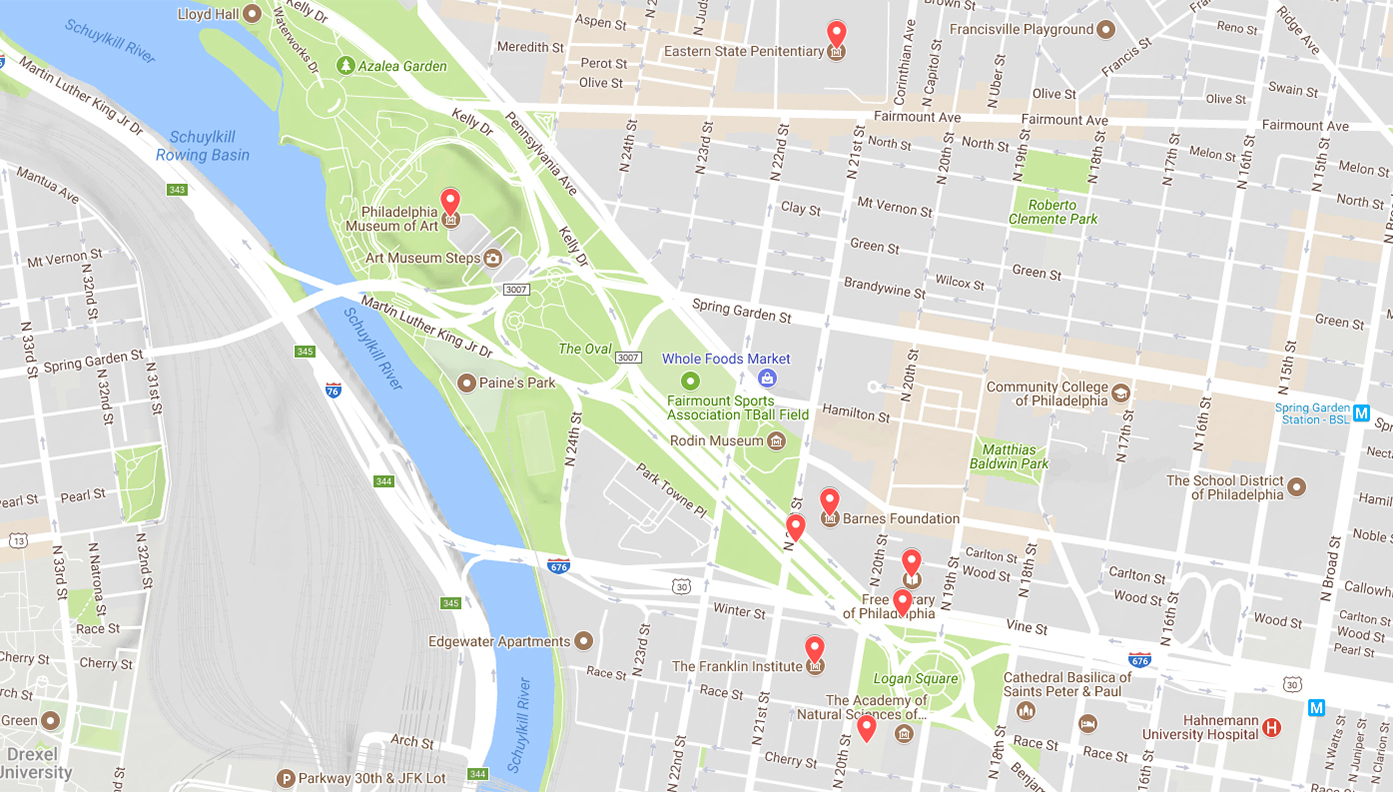Map of things to do nearby during "Fireflies"