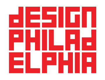 DesignPhiladelphia logo - blocky red letters