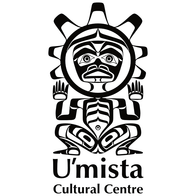 Logo for the U'mista Cultural Centre in black
